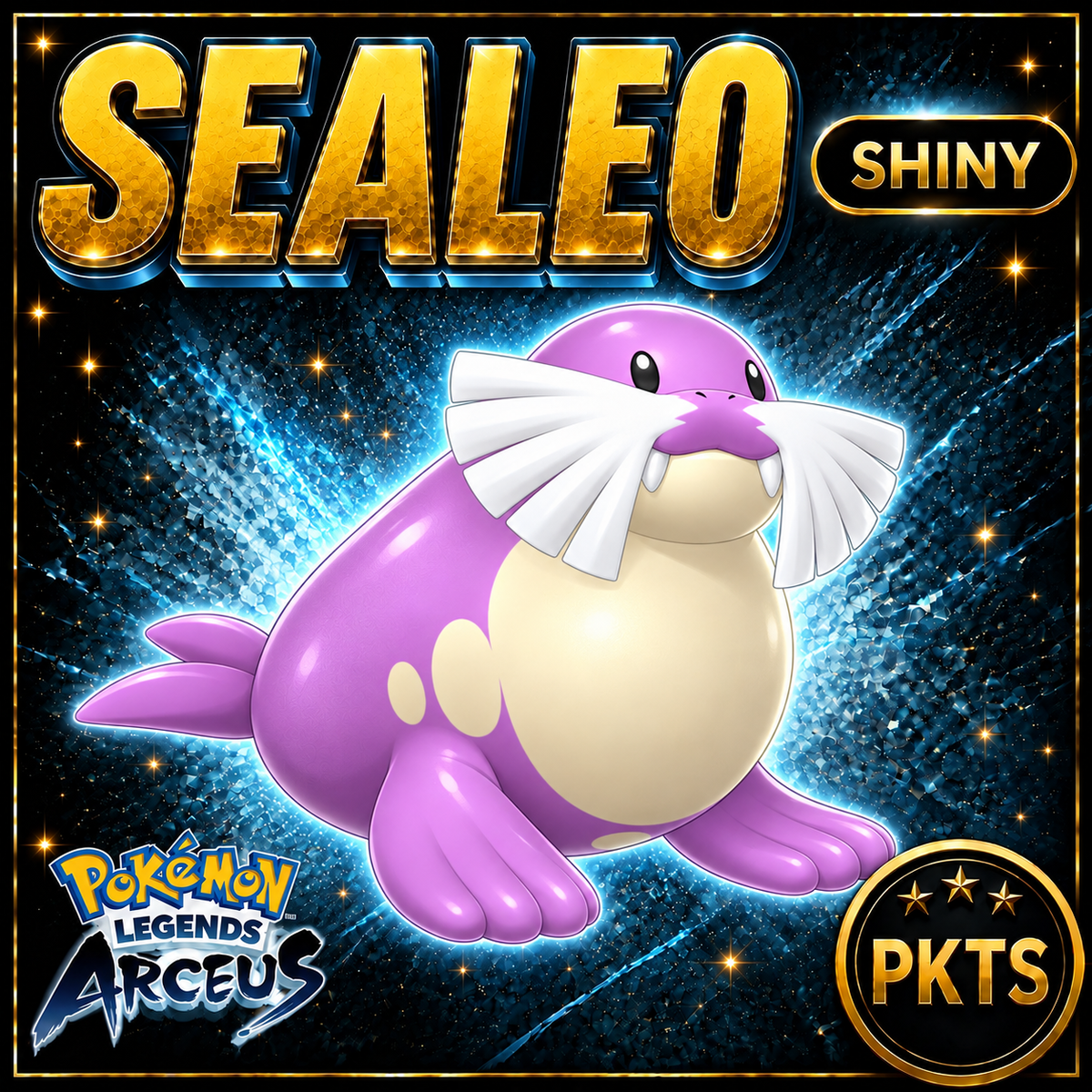 Shiny Alpha Sealeo Pokémon Legends Arceus - PKTS