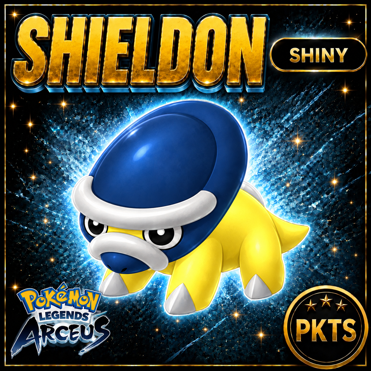 Shiny Shieldon Pokémon Legends Arceus - PKTS