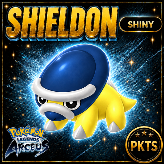 Shiny Shieldon Pokémon Legends Arceus - PKTS