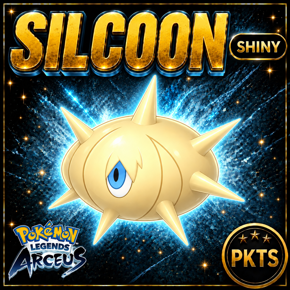 Shiny Silcoon Pokémon Legends Arceus - PKTS