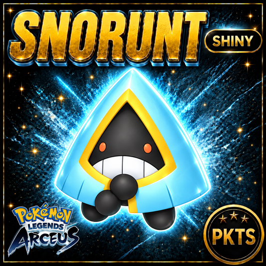 Shiny Snorunt Pokémon Legends Arceus - PKTS