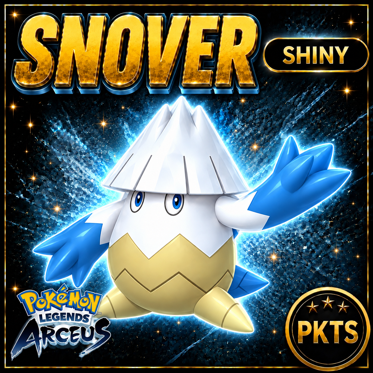 Shiny Alpha Snover Pokémon Legends Arceus - PKTS
