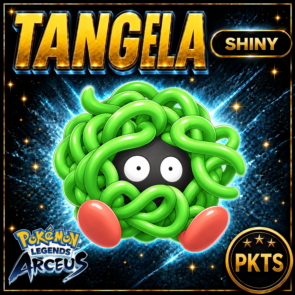 Shiny Alpha Tangela Pokémon Legends Arceus - PKTS