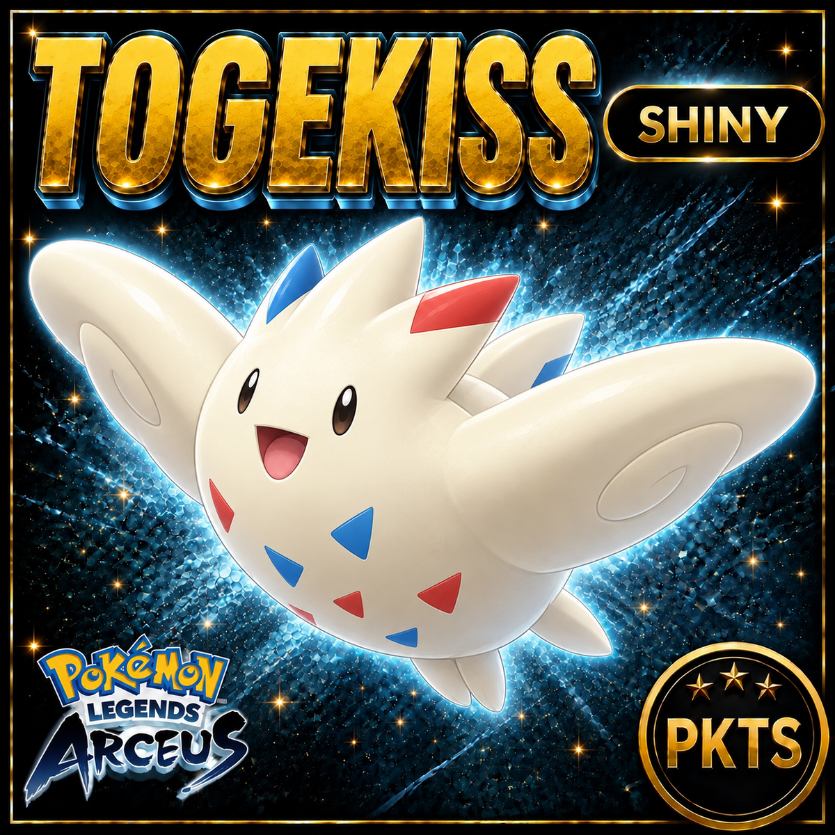 Shiny Alpha Togekiss Pokémon Legends Arceus - PKTS