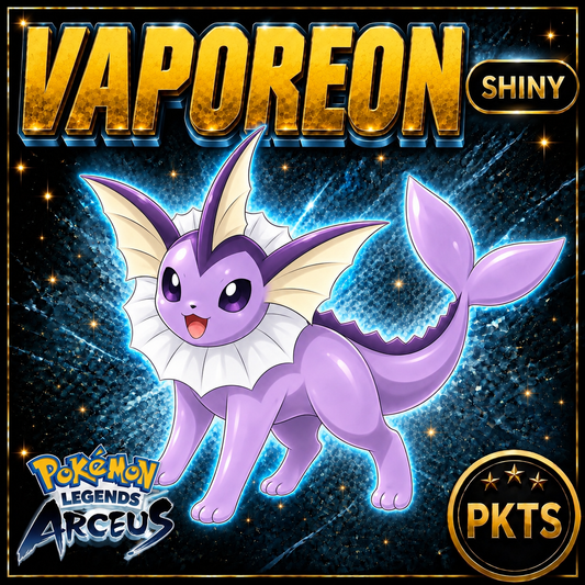 Shiny Vaporeon Pokémon Legends Arceus - PKTS