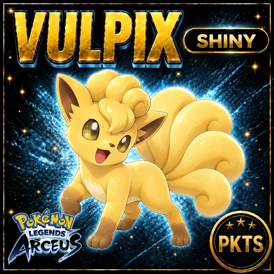 Shiny Alpha Vulpix Pokémon Legends Arceus - PKTS