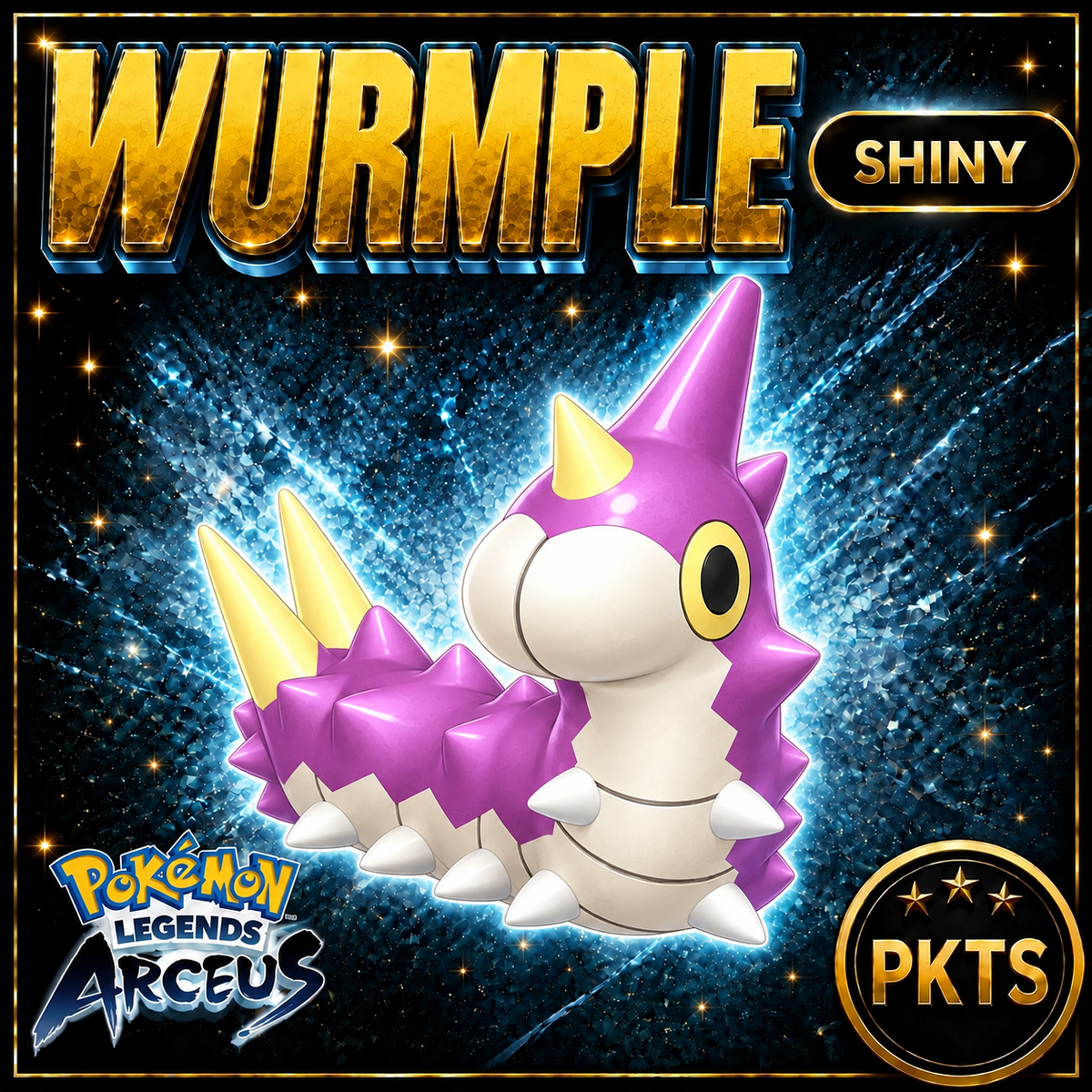 Shiny Wurmple Pokémon Legends Arceus - PKTS