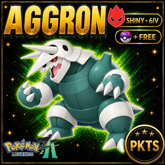 Shiny Alpha Aggron — Pokémon Legends Z-A — PKTS product image