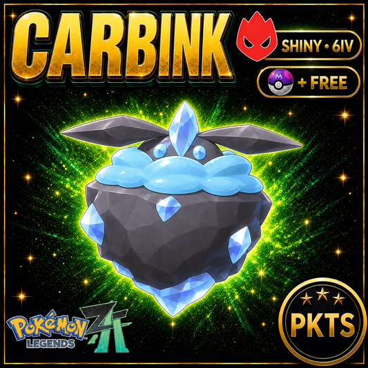 Shiny Alpha Carbink — Pokémon Legends Z-A — PKTS product image