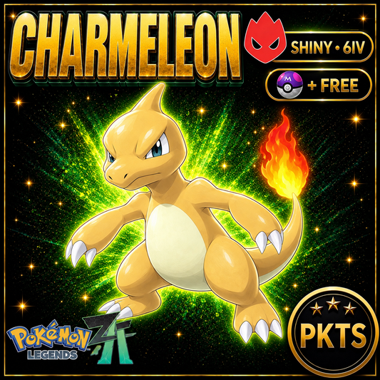Shiny Alpha Charmeleon — Pokémon Legends Z-A — PKTS product image