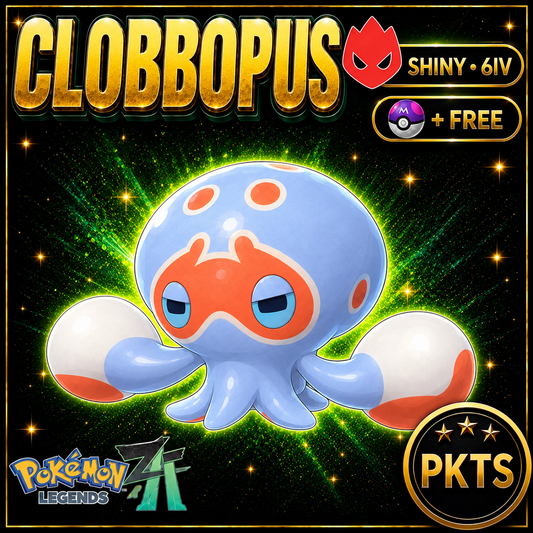 Shiny Alpha Clobbopus — Pokémon Legends Z-A — PKTS product image