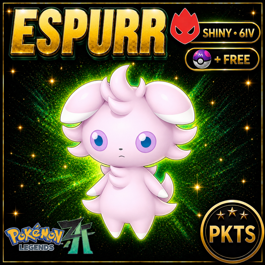 Shiny Alpha Espurr — Pokémon Legends Z-A — PKTS product image