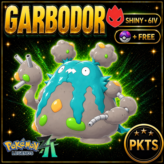 Shiny Alpha Garbodor — Pokémon Legends Z-A — PKTS product image
