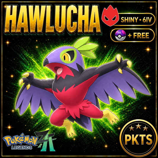 Shiny Alpha Hawlucha — Pokémon Legends Z-A — PKTS product image