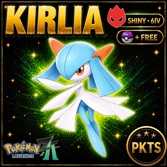 Shiny Alpha Kirlia — Pokémon Legends Z-A — PKTS product image