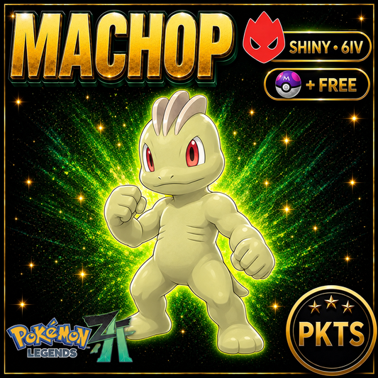 Shiny Alpha Machop — Pokémon Legends Z-A — PKTS product image