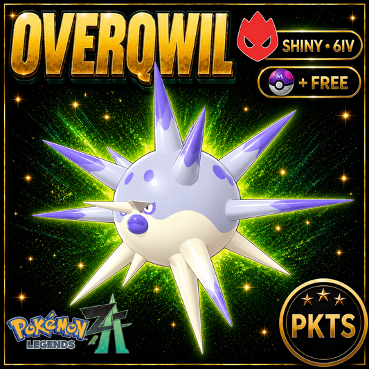 Shiny Alpha Overqwil — Pokémon Legends Z-A — PKTS product image