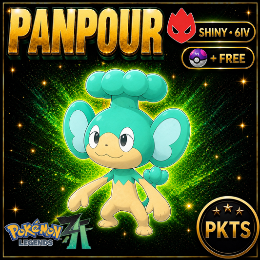 Shiny Alpha Panpour — Pokémon Legends Z-A — PKTS product image