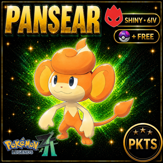Shiny Alpha Pansear — Pokémon Legends Z-A — PKTS product image