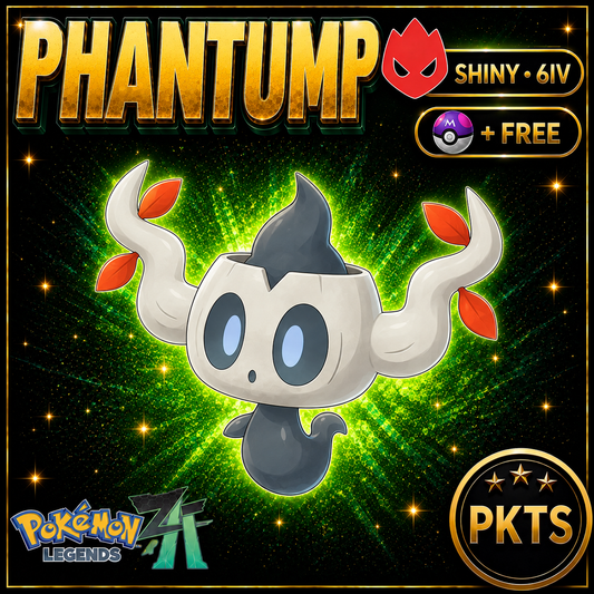 Shiny Alpha Phantump — Pokémon Legends Z-A — PKTS product image