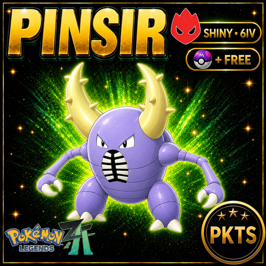 Shiny Alpha Pinsir — Pokémon Legends Z-A — PKTS product image