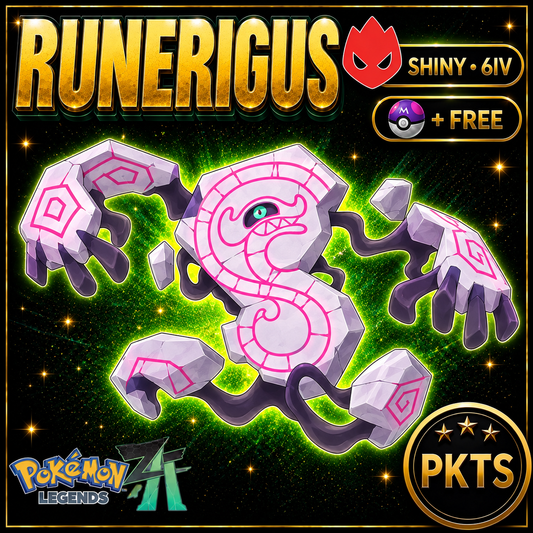 Shiny Alpha Runerigus — Pokémon Legends Z-A — PKTS product image