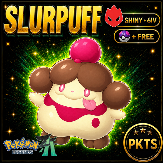 Shiny Alpha Slurpuff — Pokémon Legends Z-A — PKTS product image