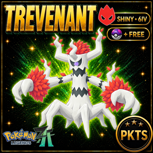 Shiny Alpha Trevenant — Pokémon Legends Z-A — PKTS product image