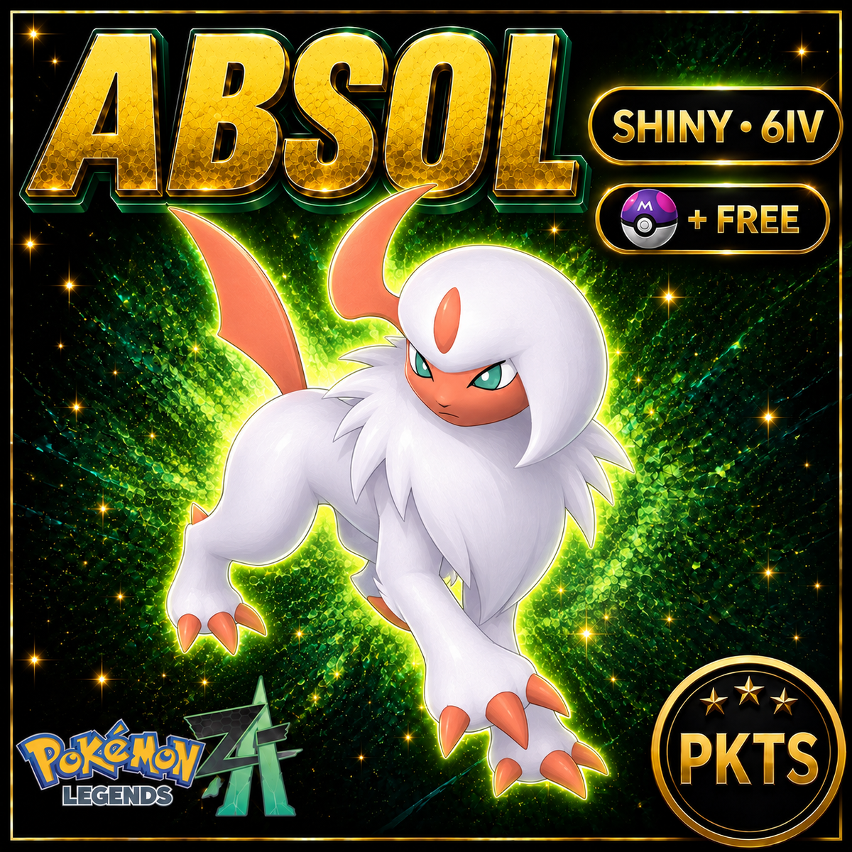 Shiny Absol — Pokémon Legends Z-A — PKTS product image