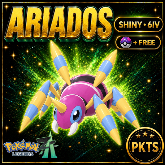 Shiny Ariados — Pokémon Legends Z-A — PKTS product image