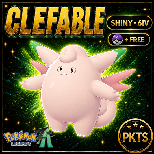 Shiny Clefable — Pokémon Legends Z-A — PKTS product image