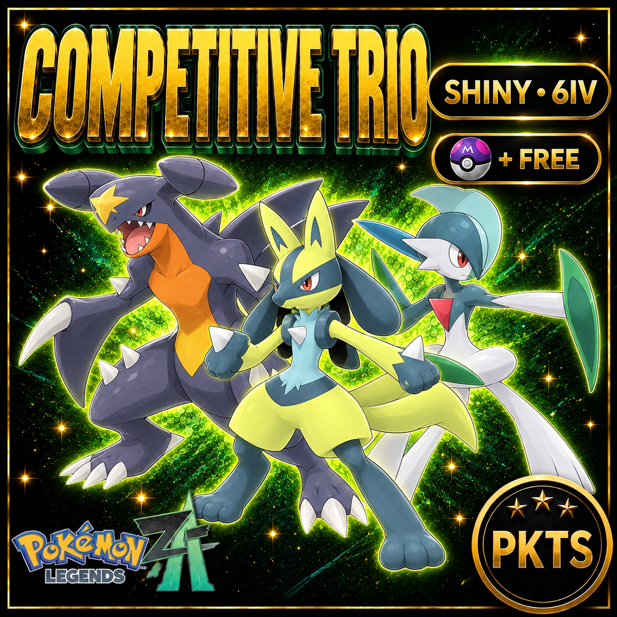 Shiny Competitive Meta Pack — Pokémon Legends Z-A — PKTS product image