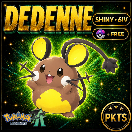 Shiny Dedenne — Pokémon Legends Z-A — PKTS product image