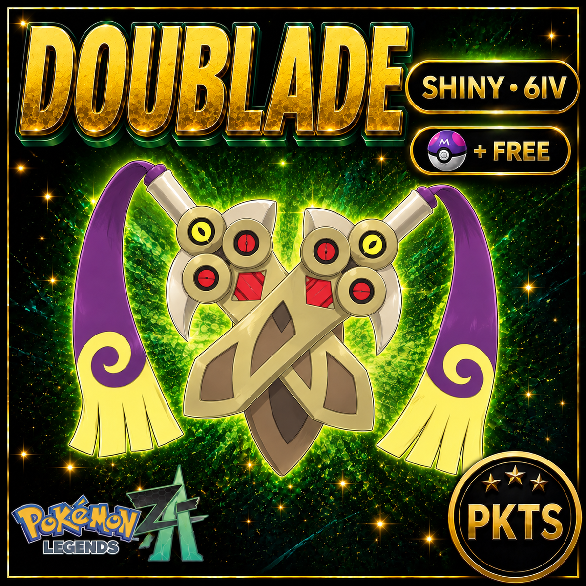 Shiny Doublade — Pokémon Legends Z-A — PKTS product image