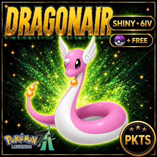 Shiny DRAGONAIR Pokémon Legends ZA 6IV Competitive Battle Ready - Image 1