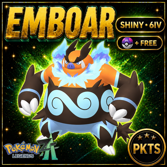 Shiny Emboar — Pokémon Legends Z-A — PKTS product image
