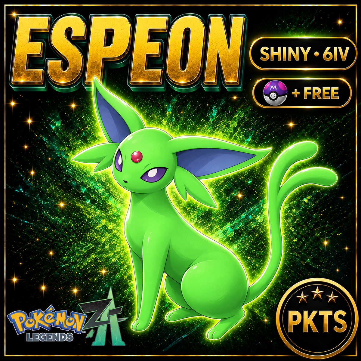 Shiny Espeon — Pokémon Legends Z-A — PKTS product image