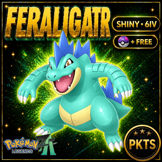 Shiny Feraligatr — Pokémon Legends Z-A — PKTS product image