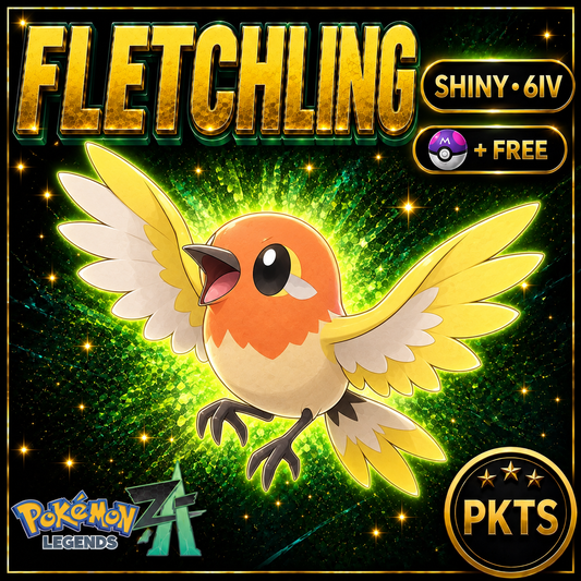 Shiny Fletchling — Pokémon Legends Z-A — PKTS product image