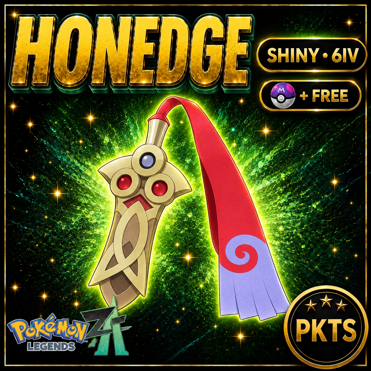 Shiny Honedge — Pokémon Legends Z-A — PKTS product image