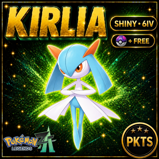 Shiny Kirlia — Pokémon Legends Z-A — PKTS product image