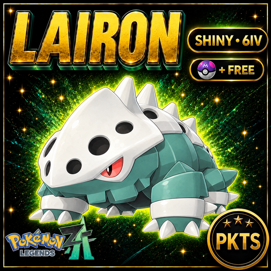 Shiny Lairon — Pokémon Legends Z-A — PKTS product image