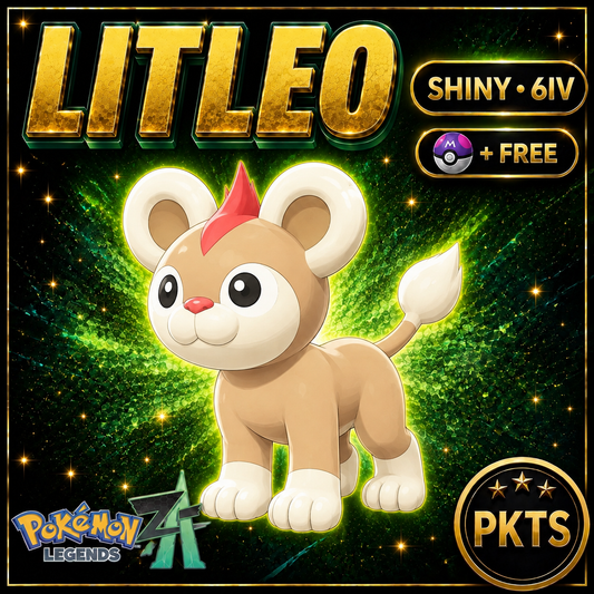 Shiny Litleo — Pokémon Legends Z-A — PKTS product image