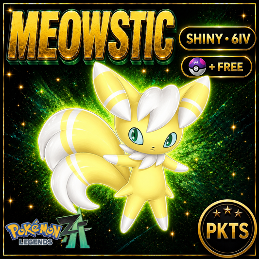 Shiny Meowstic — Pokémon Legends Z-A — PKTS product image