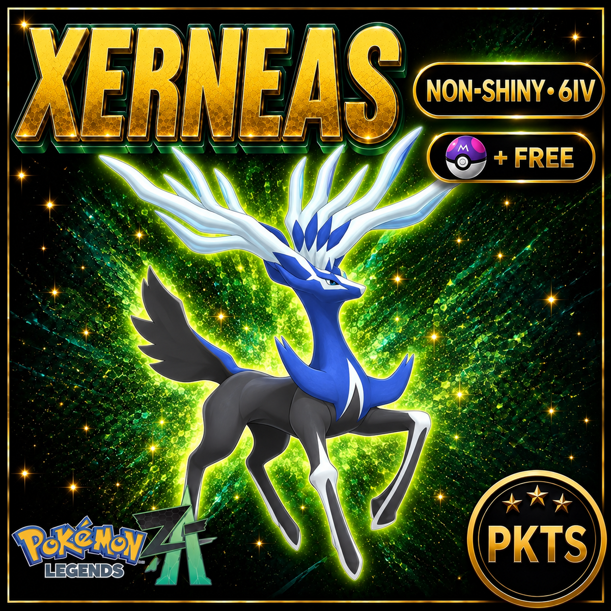 Xerneas — Pokémon Legends Z-A — PKTS product image