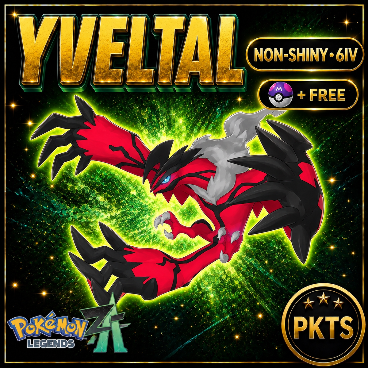 Yveltal — Pokémon Legends Z-A — PKTS product image