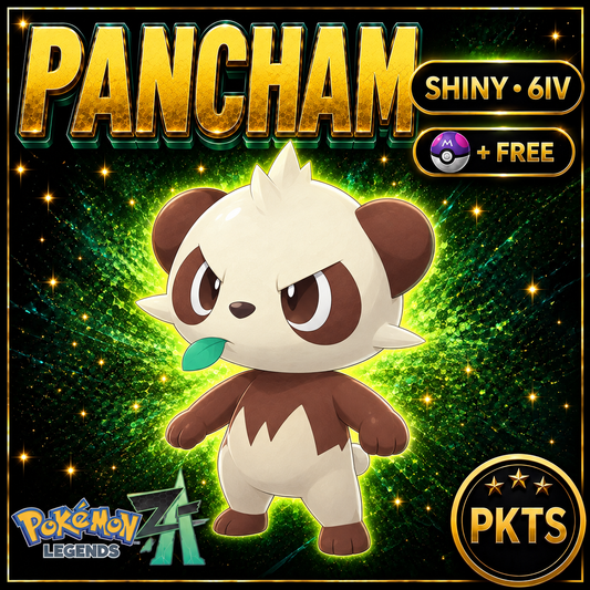 Shiny Pancham — Pokémon Legends Z-A — PKTS product image