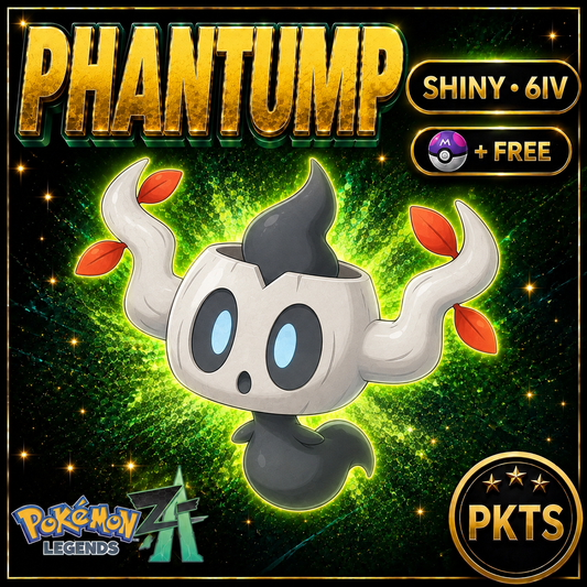 Shiny Phantump — Pokémon Legends Z-A — PKTS product image