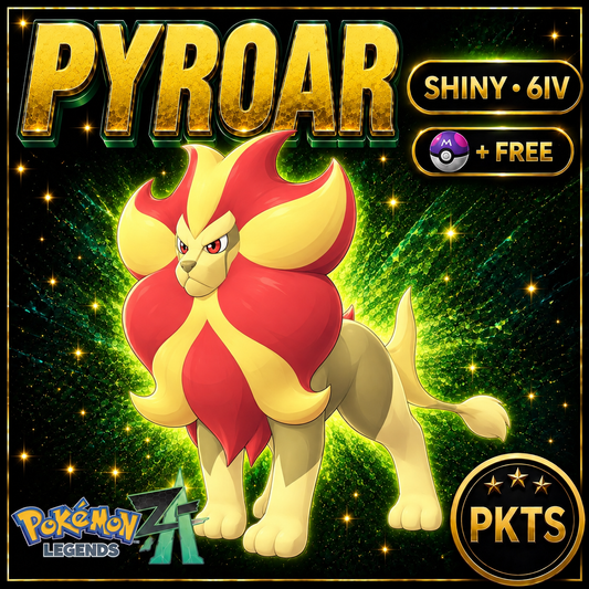Shiny Pyroar — Pokémon Legends Z-A — PKTS product image