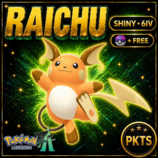 Shiny Raichu — Pokémon Legends Z-A — PKTS product image